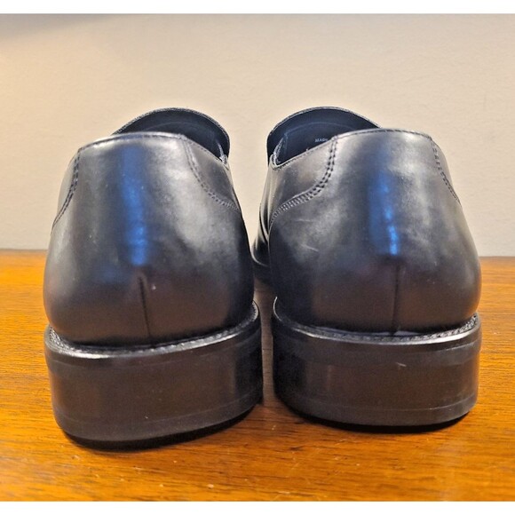 Cole Haan Taylor C08876 Shoes Mens Size 10 M Black Slip On Leather Loafers - Picture 6 of 13